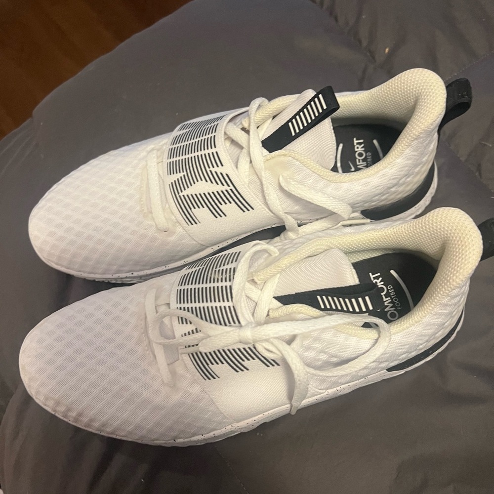 Women’s white Nikes